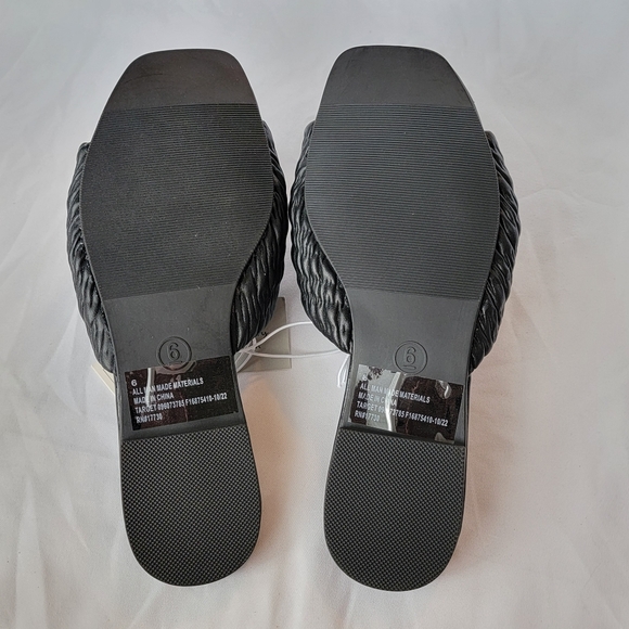 A New Day Ruth Slide Knot Sandals Black - Picture 5 of 8